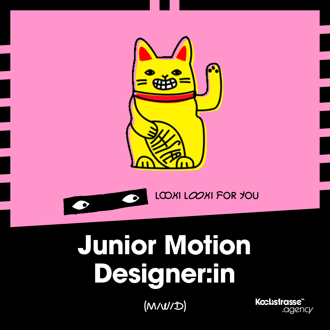 Stellengesuch Kochstrasse Jobs Junior Motion Designer:in (m/w/d) 2025