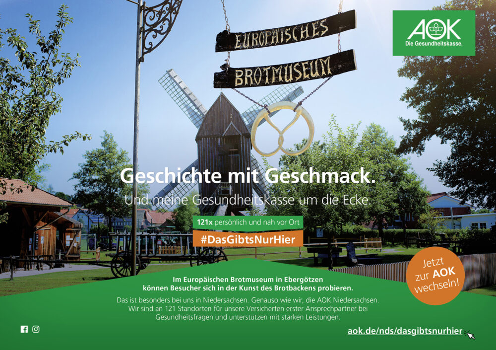 kochstrasse.agency Credentials & Cases – AOK Niedersachsen – #dasgibtsnurhier Regionalisierte Jahreskampagne 2019