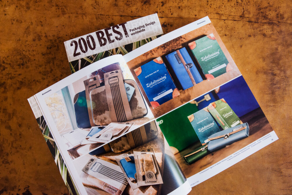 kochstrasse.agency Credentials & Cases – Zirkeltraining™ – Packaging Design – Selected – Lürzer's 200 Best Packaging Worldwide 2017/2018