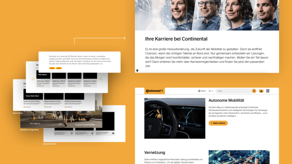 kochstrasse.works for continental SEO Optimization and UX