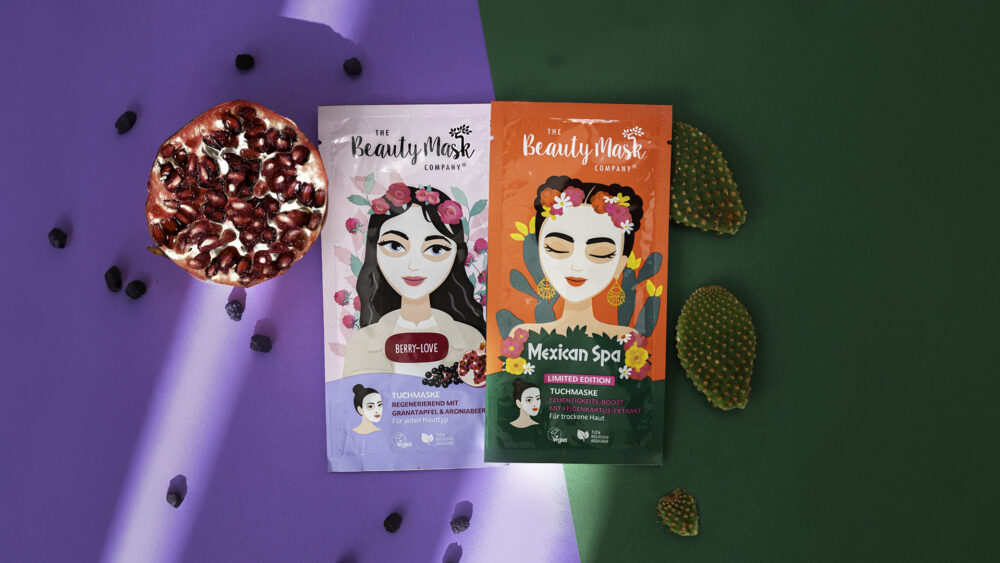 Packaging Design bei Kochstrasse.agency for The Beauty Mask Company