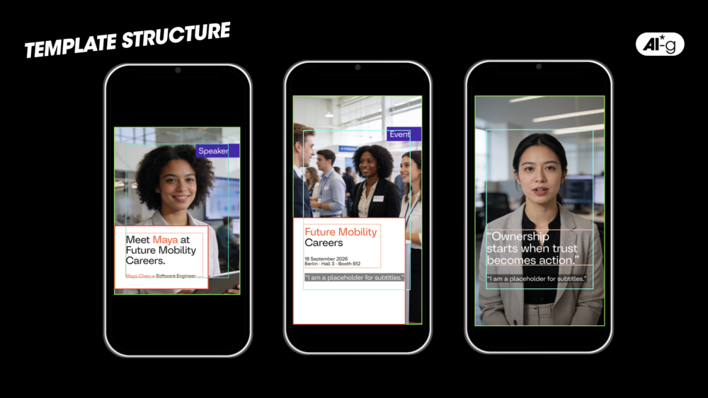 Kochstrasse.agency for AUMOVIO – Own What’s Next. Aus einer neuen Marke wird ein globales Social-Media-System. – Mit dem Spin-off von AUMOVIO entstand 2025 nicht nur eine neue Marke, sondern auch die Aufgabe, ihre digitale Präsenz strategisch neu aufzustellen. Dafür haben wir ein integriertes System für Corporate Social Media und Employer Branding entwickelt – global konsistent und lokal adaptierbar.
